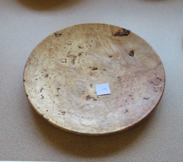 Spalted beech platter by Dean Carter